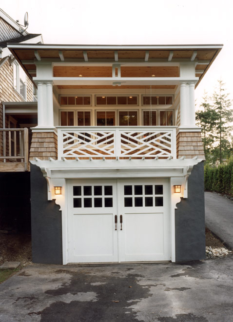 back elevation